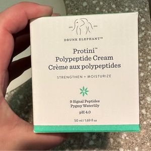 Drunk elephant polypeptide cream!